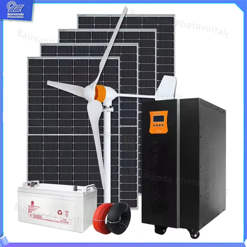 3KW 5KW 8KW Hybrid Wind Solar  - đánh giá và giá Wind Solar Hybrid Kit