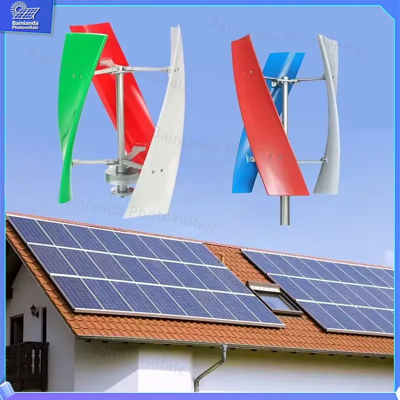 5KW Hybrid Solar Wind Turbine  - đánh giá và giá Wind Solar Hybrid Kit