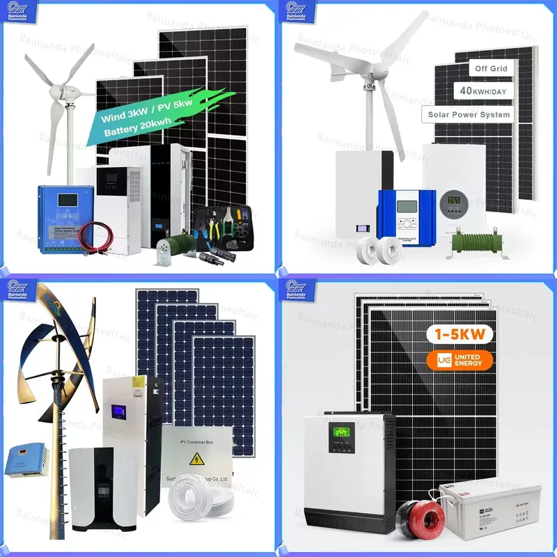 3KW Solar Wind Turbine Generat - đánh giá và giá Wind Solar Hybrid Kit