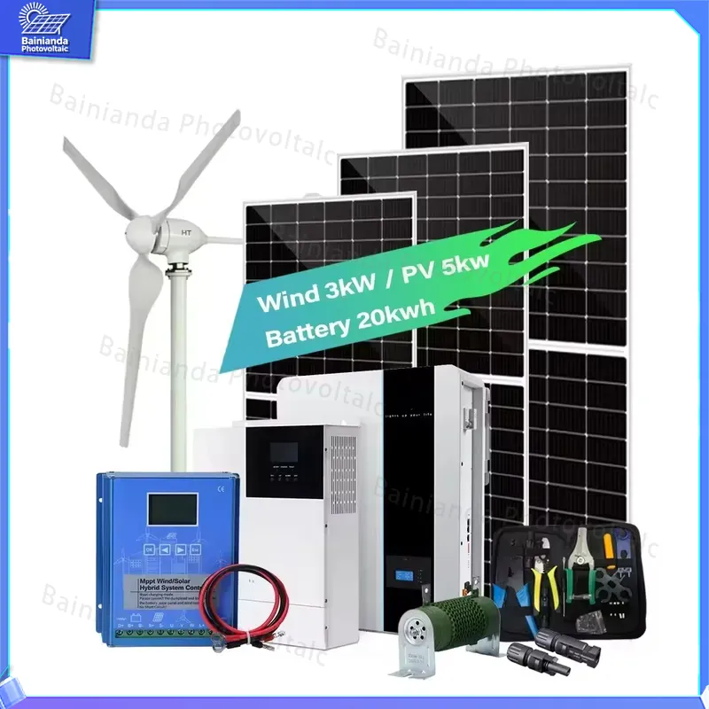 3KW Solar Wind Turbine Generat - đánh giá và giá Wind Solar Hybrid Kit