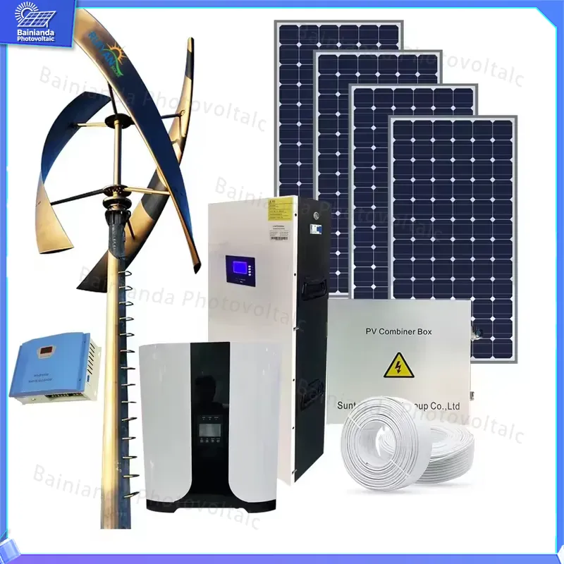 3KW Solar Wind Turbine Generat - đánh giá và giá Wind Solar Hybrid Kit