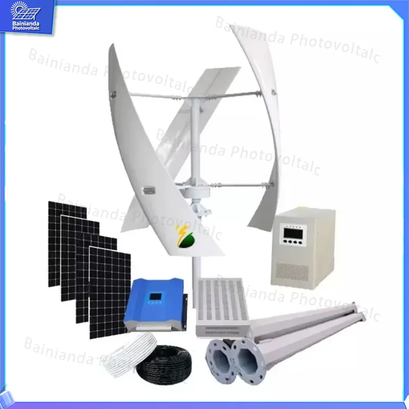 3KW 5KW 10KW Hybrid Wind Solar - đánh giá và giá Wind Solar Hybrid Kit