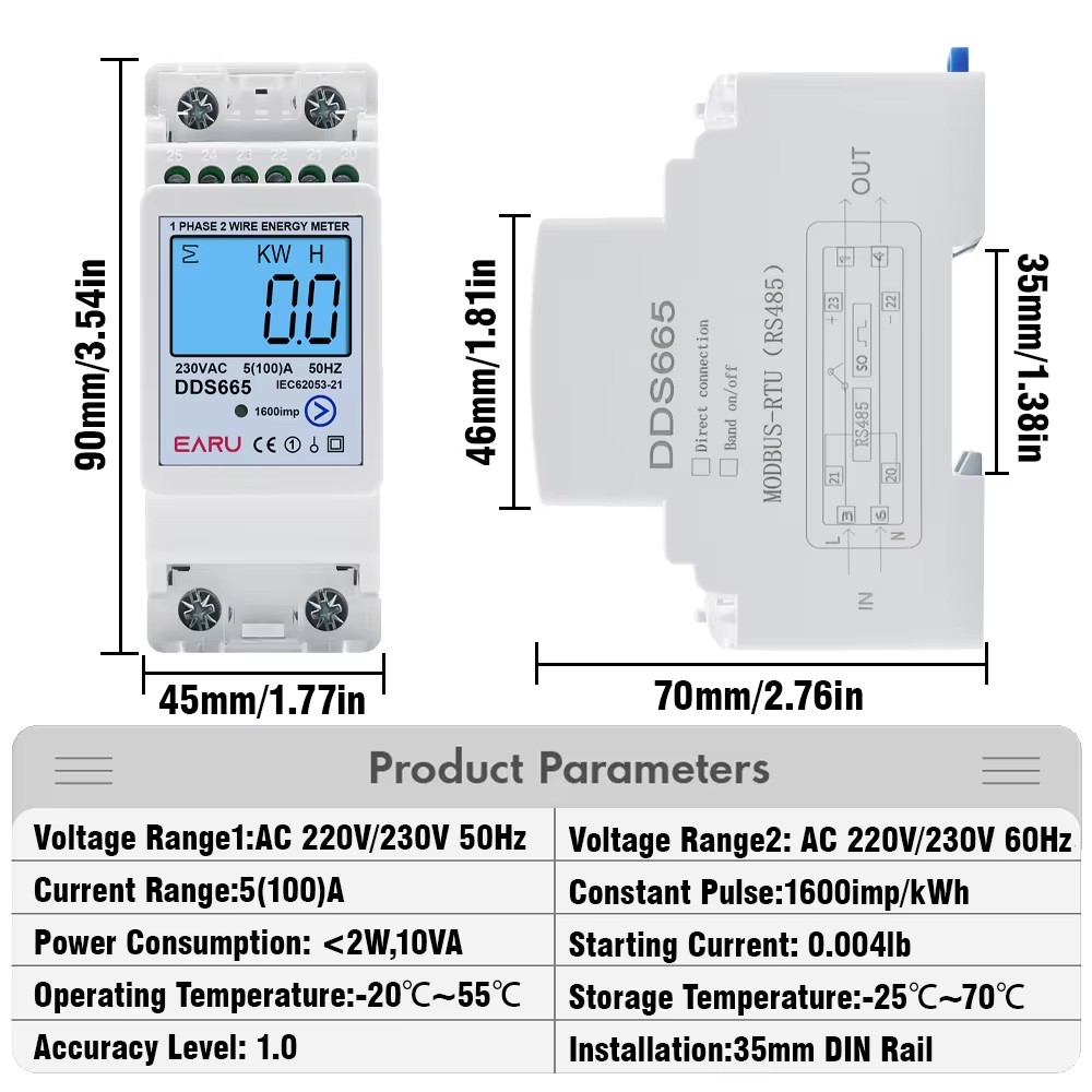 EARU AC230V 50Hz 60Hz 100A Bid - đánh giá và giá Renewable Energy Demonstration Kit