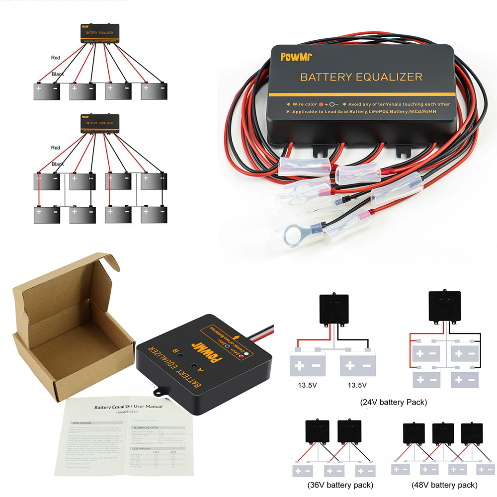 PowMr USA 24V 48V Battery Equa - đánh giá và giá Renewable Energy Kits