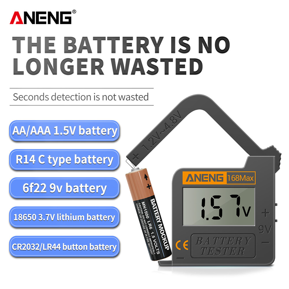 Aneng 168max kỹ thuật số Pin L - đánh giá và giá Renewable Energy Demonstration Kit