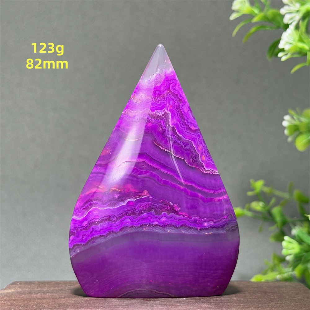 Natural Gemstone Purple Agate  - đánh giá và giá Renewable Energy Infrastructure