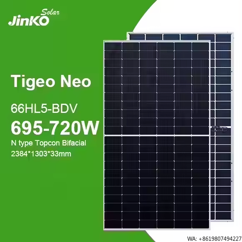 Jinko Tiger Neo N-type 66HL5-B - đánh giá và giá Jinko Solar Panel N-Type