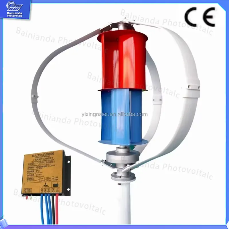 300W 400W Vertical Axis Wind T - đánh giá và giá Wind Solar Hybrid Kit
