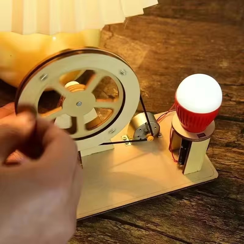 DIY Hand Crank Generator Scien - đánh giá và giá Renewable Energy Demonstration Kit