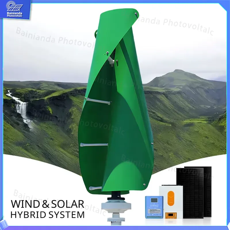 5kW 10kW Hybrid Solar Wind Tur - đánh giá và giá Wind Solar Hybrid Kit