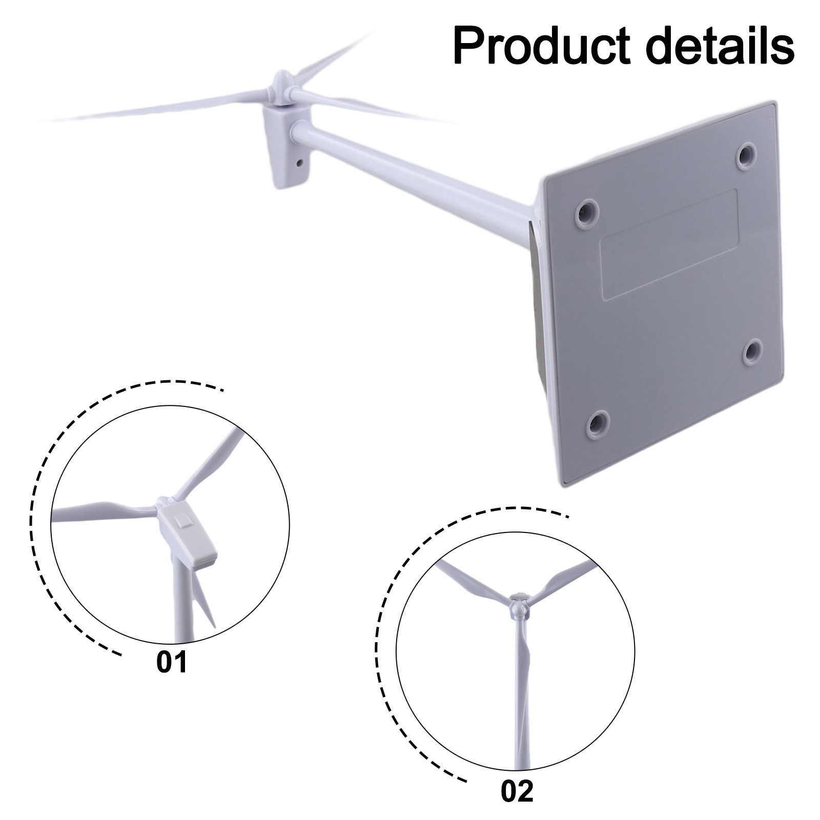 1pc Solar Powered Wind Mill Mo - đánh giá và giá Renewable Energy Kits