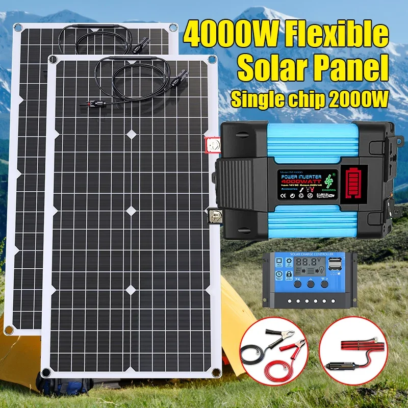 4000W Solar Panel Kit 12V To 1 - đánh giá và giá Renewable Energy Kits