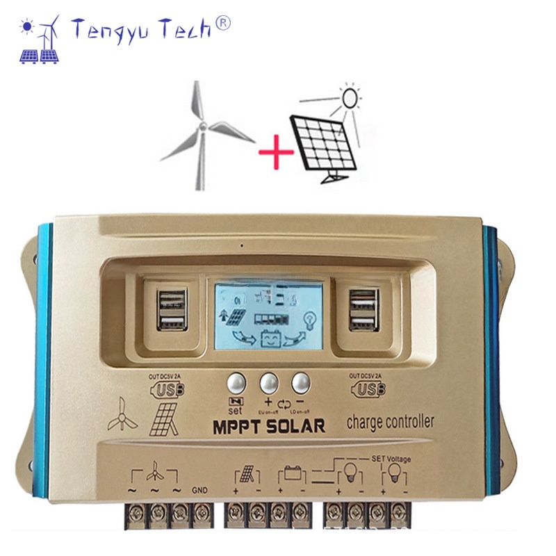 Bộ điều khiển sạc hybrid năng  - đánh giá và giá Wind Solar Hybrid Kit